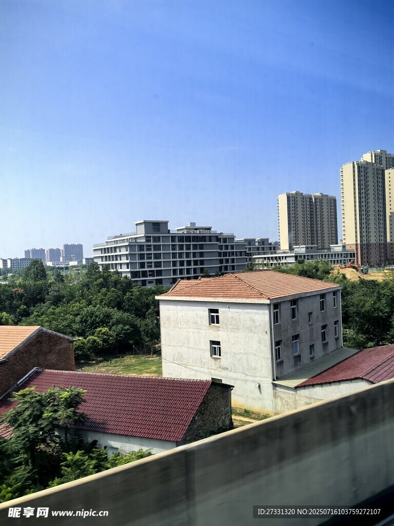 城市建筑景观俯瞰