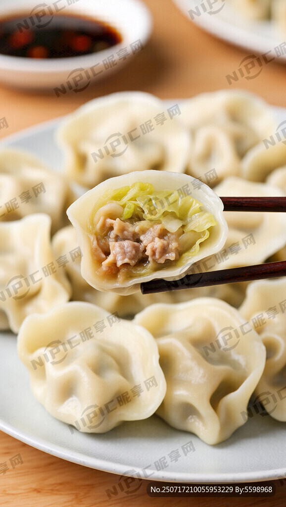 白菜猪肉水饺