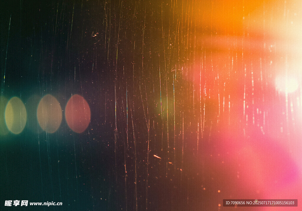 梦幻炫彩光斑背景图