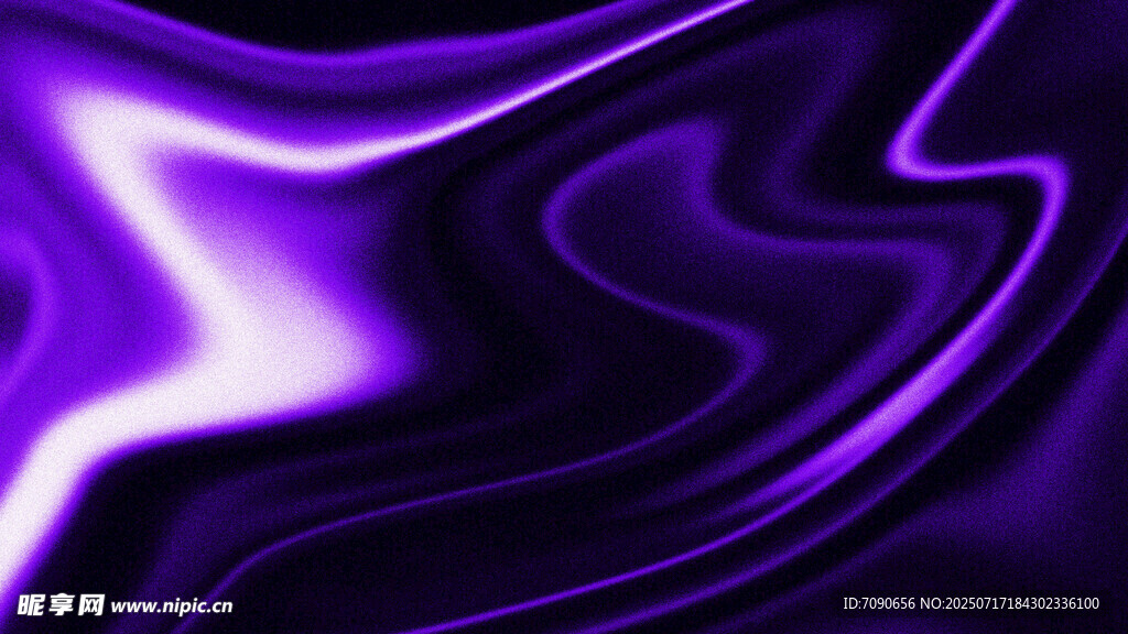 紫色动感炫光流体背景