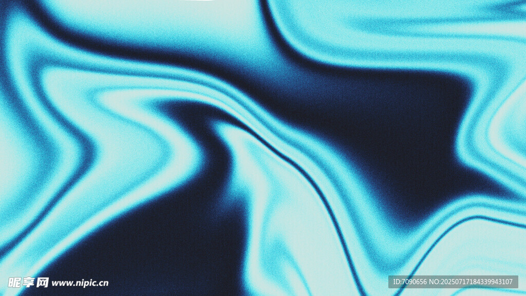 流动蓝调抽象纹理图案