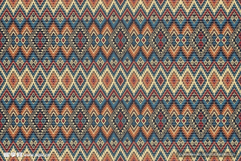 几何图案纹理背景