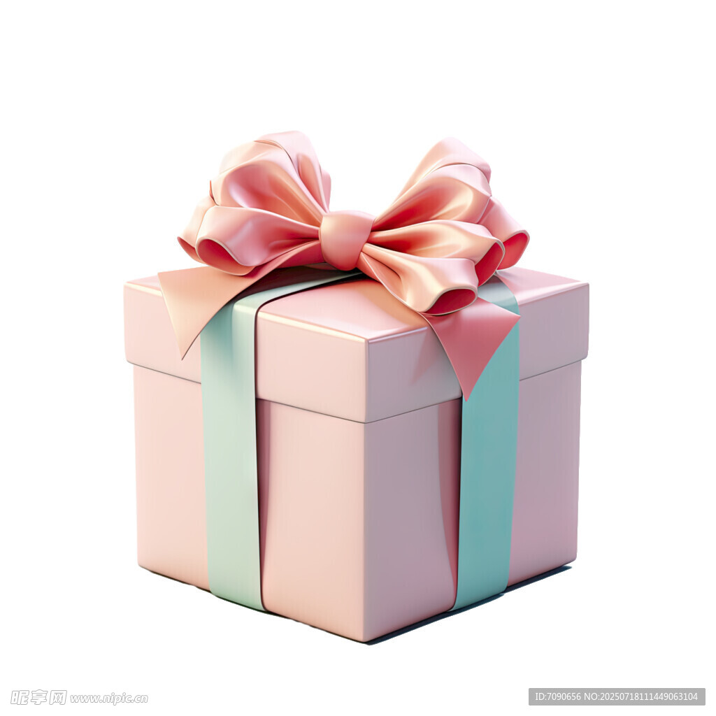 粉色精美礼品盒