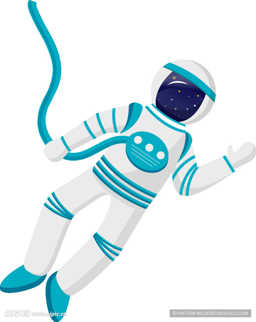 太空漫步的宇航员