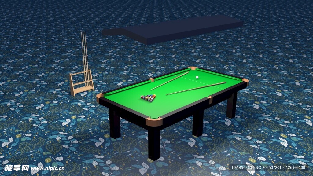 花式九球球台