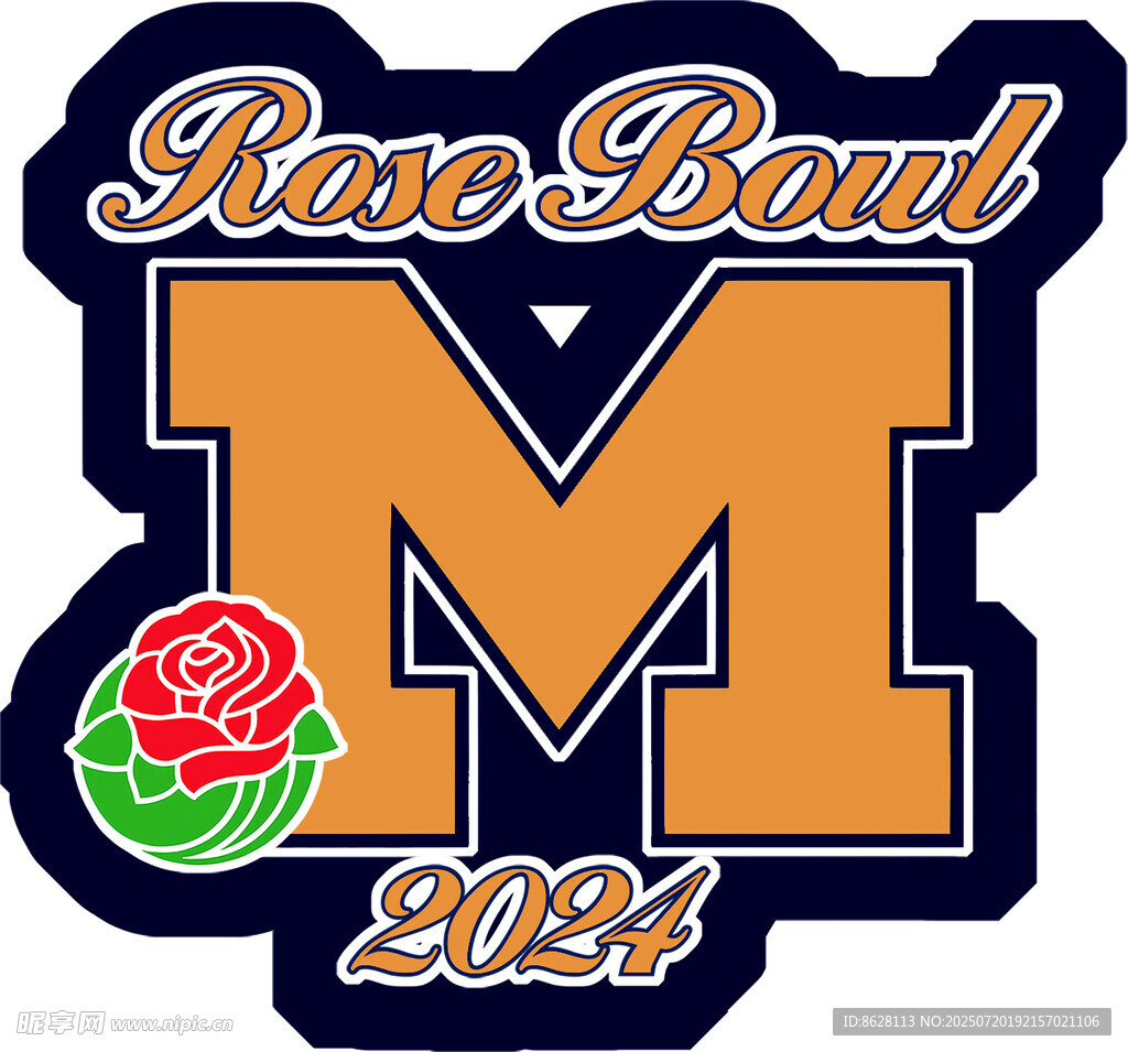 2024年玫瑰碗赛事标志