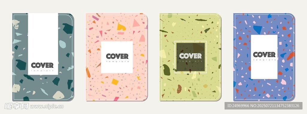 多彩简约封面笔记本