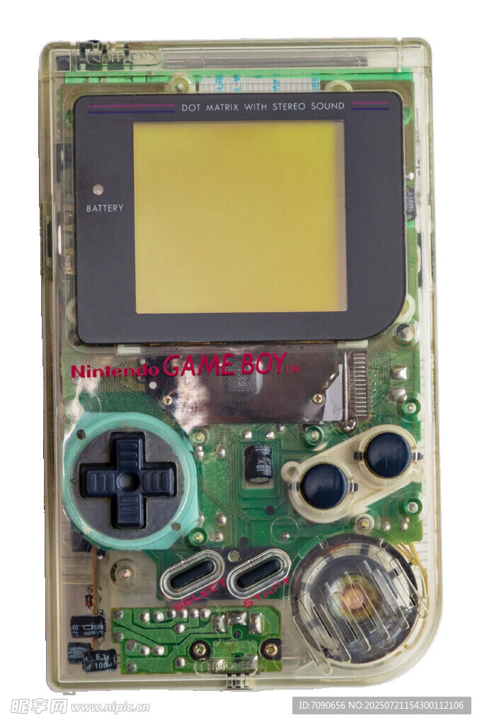 复古掌上游戏机内部构造