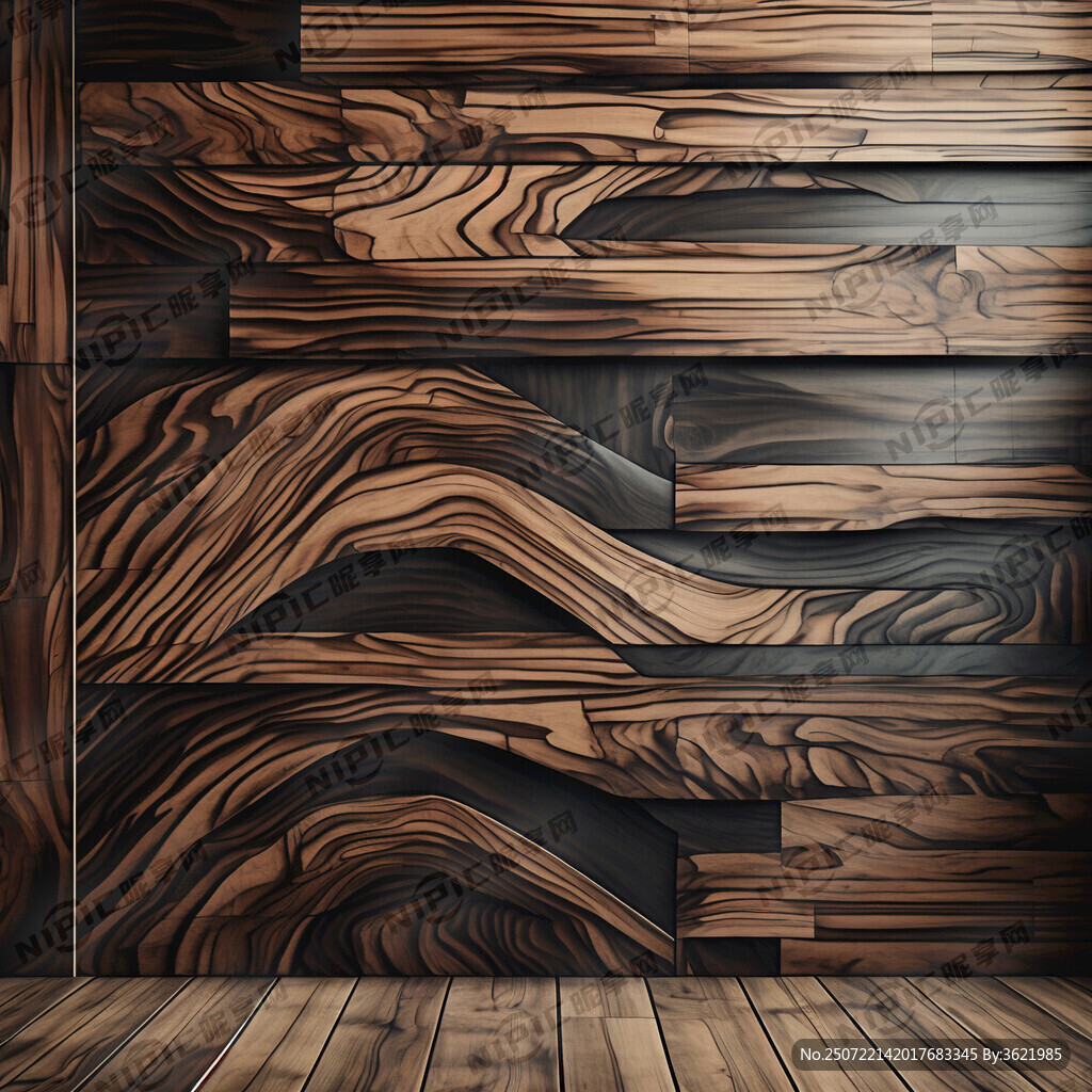 黑胡桃木纹 有山形纹 清晰度高