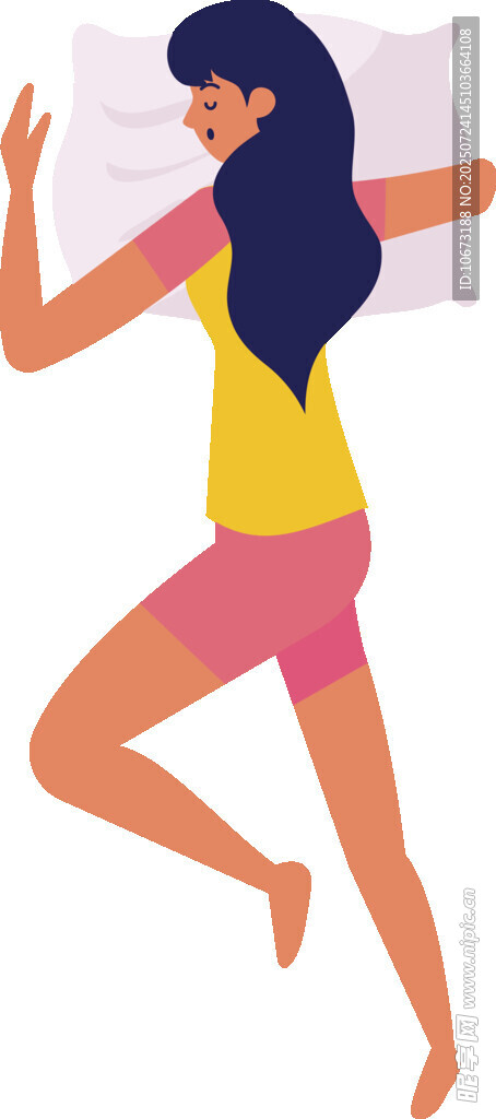 女孩欢快跳跃的活力瞬间