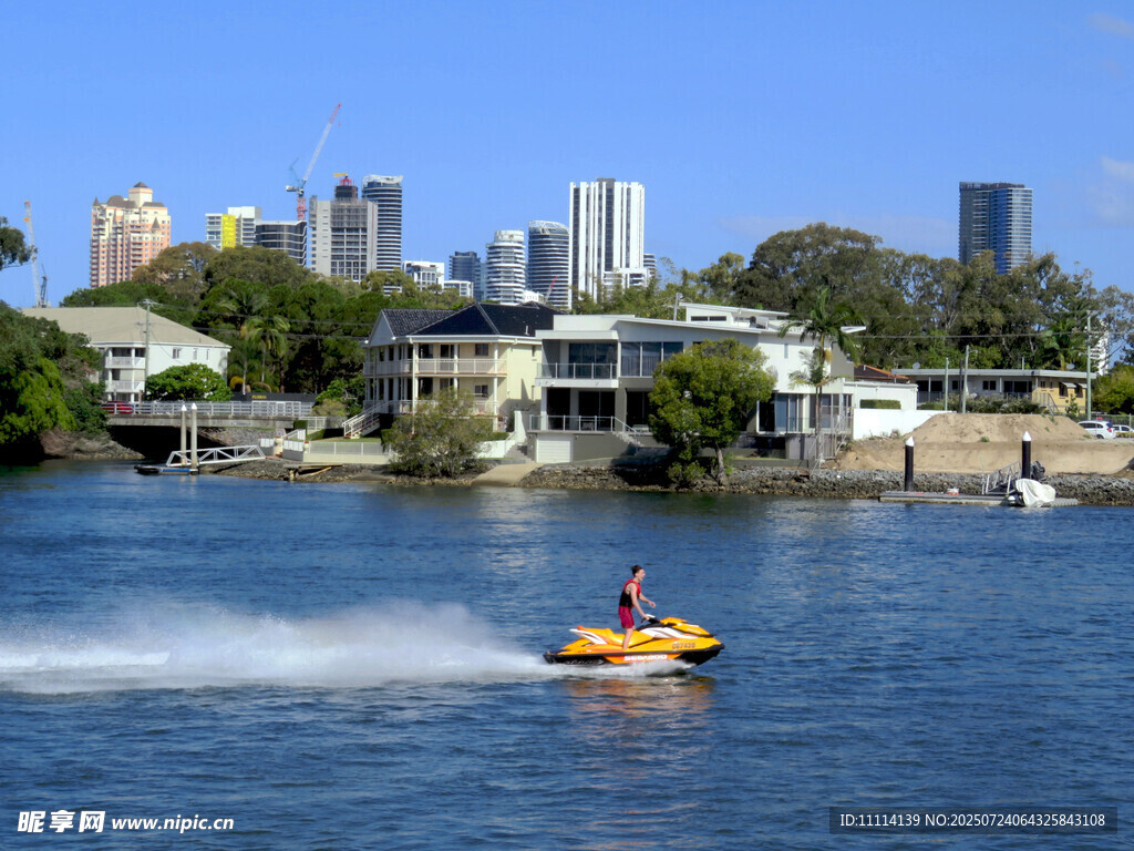 黄金海岸城市风景