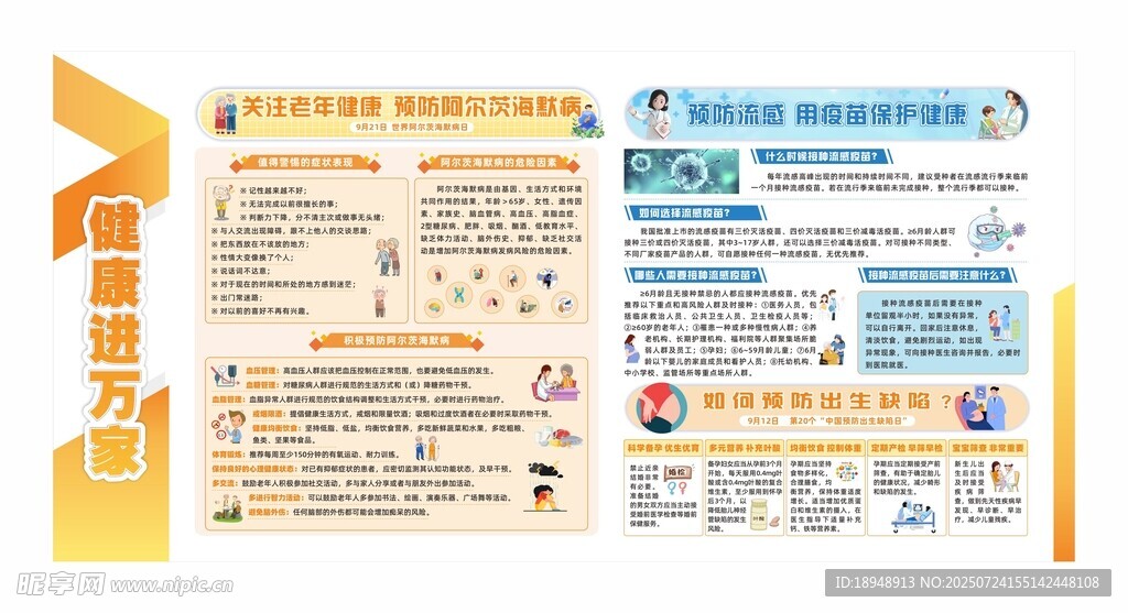 公共卫生服务健康教育宣传