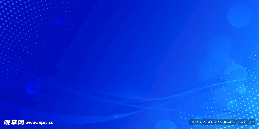 蓝色渐变科技风背景图