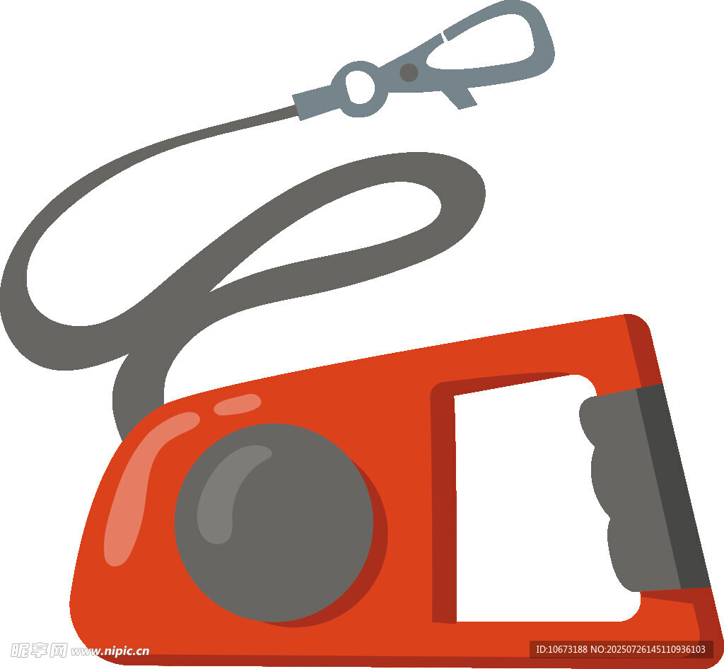 红色宠物牵引绳