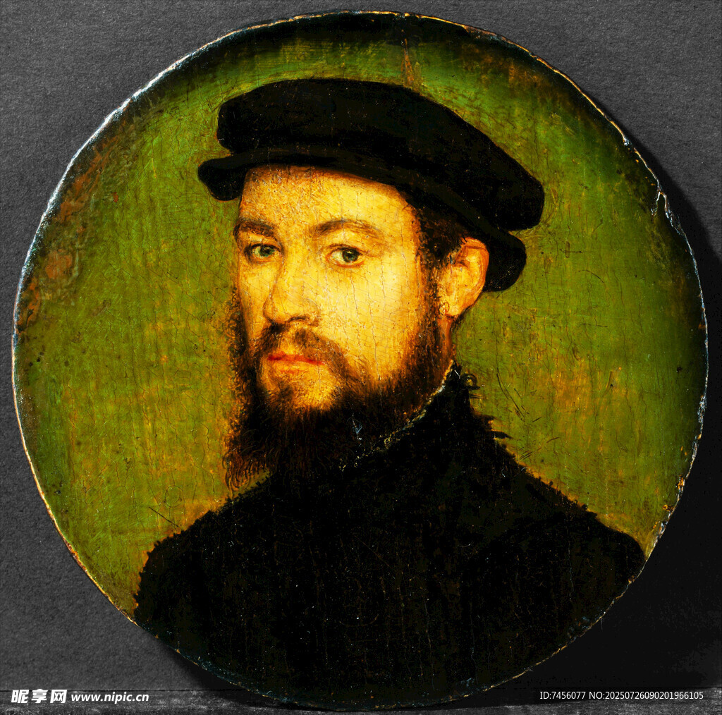 文艺复兴男子肖像画