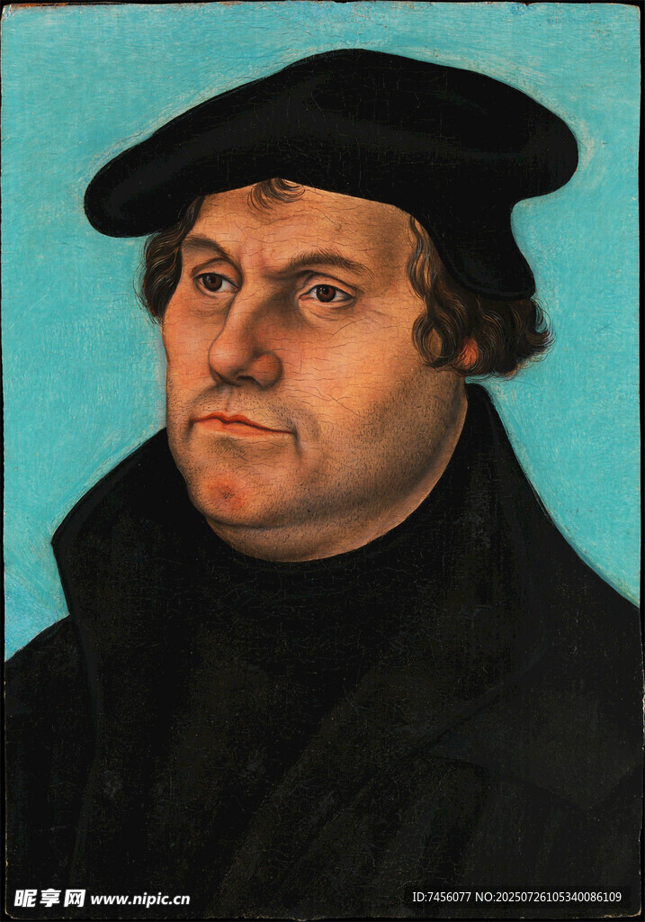 马丁路德肖像画