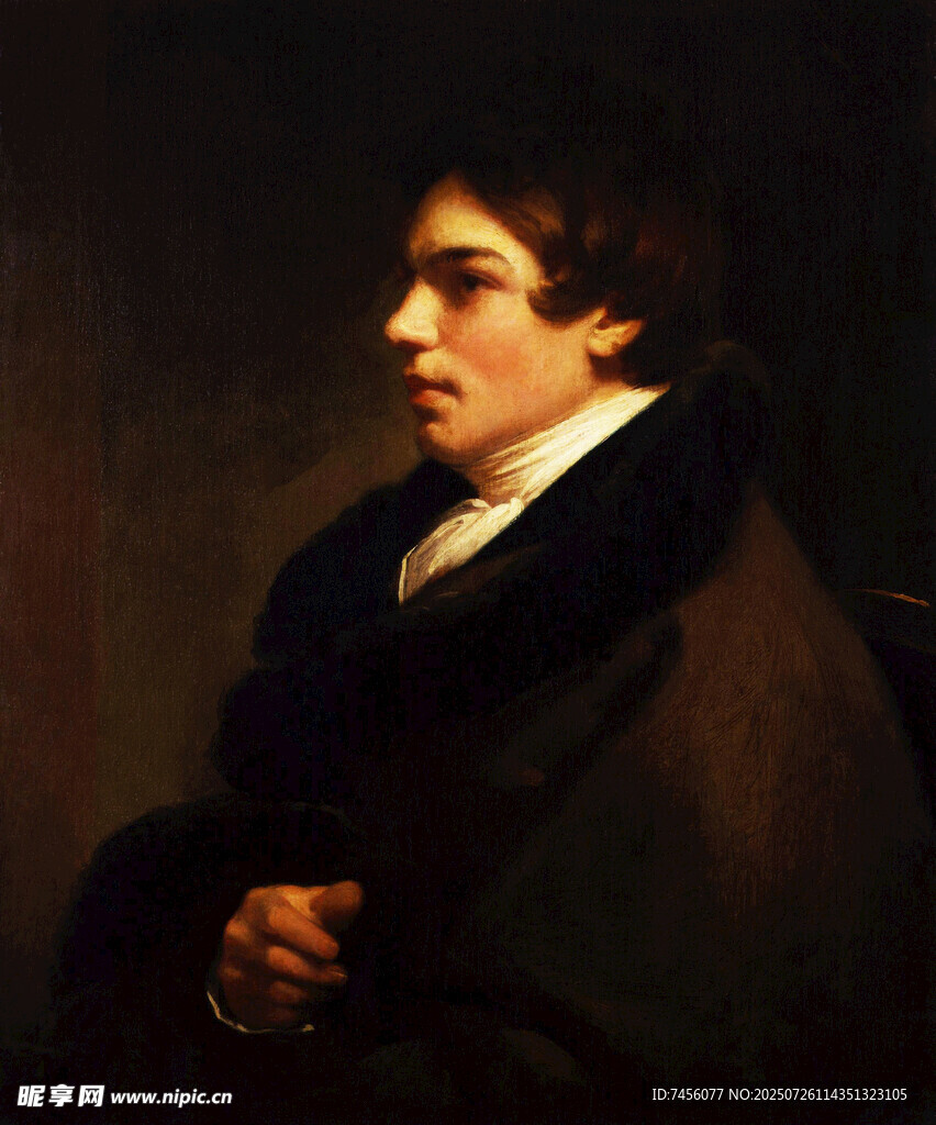 古典男子肖像画