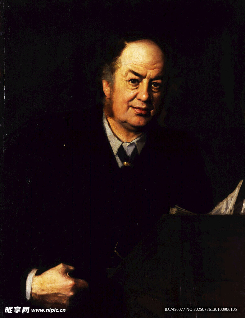 古典男子肖像画