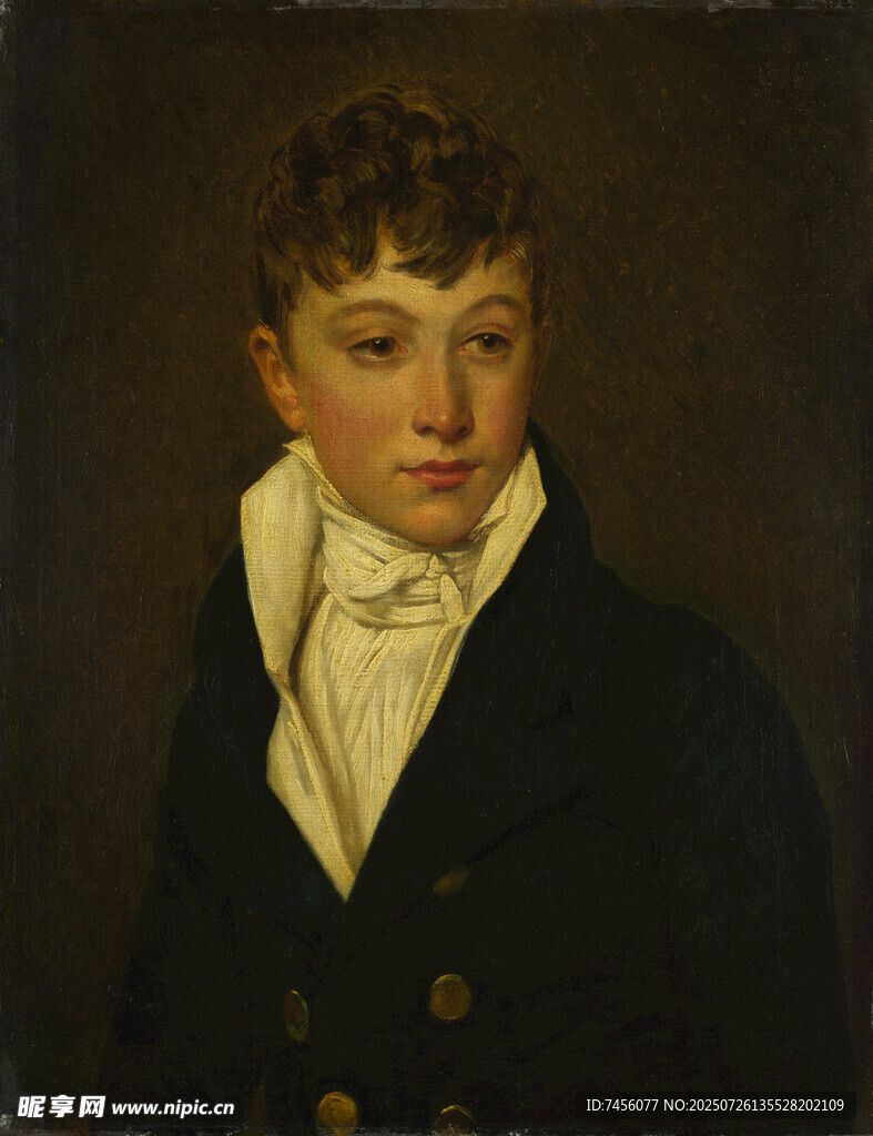 古典男士肖像画