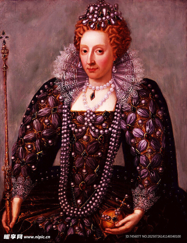 伊丽莎白一世华丽肖像
