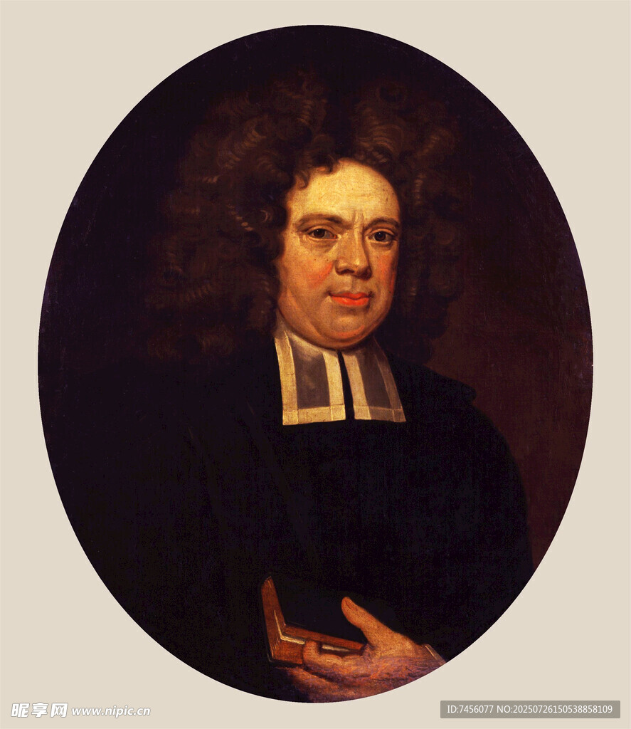 古典肖像画中的男子