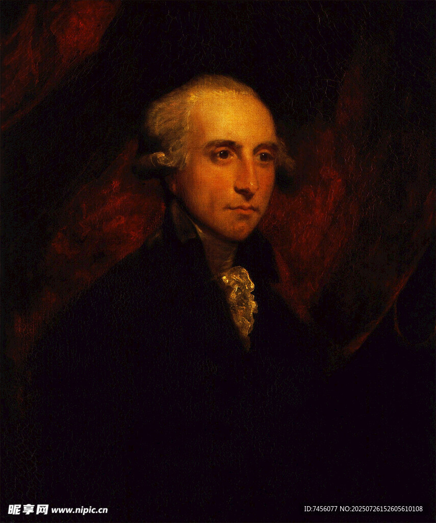 古典男士肖像画