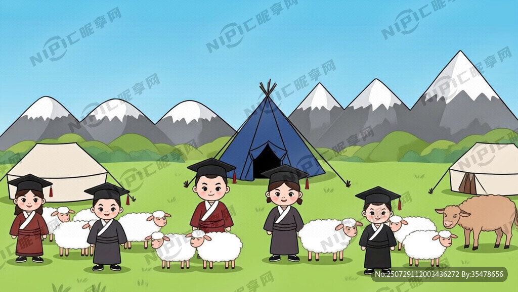 藏式背景 要有雪山 不要房子