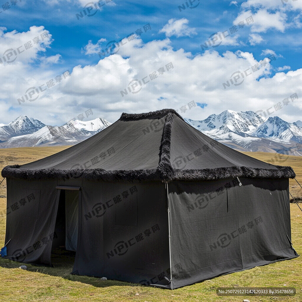 藏式黑帐篷