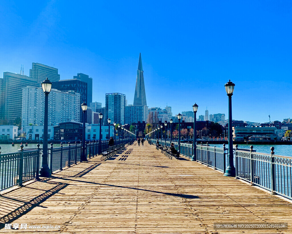 旧金山海滨码头美丽风光