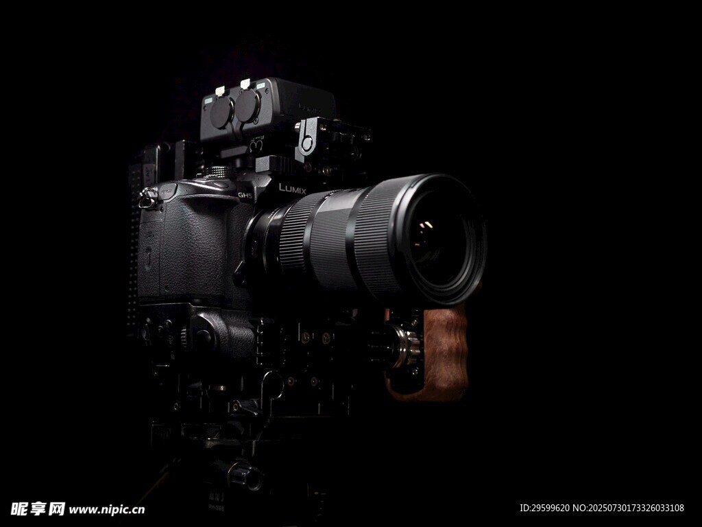 专业摄影相机特写