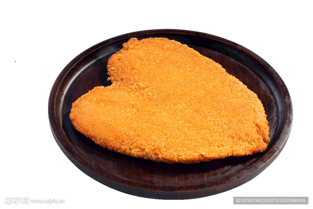 心形炸鸡排