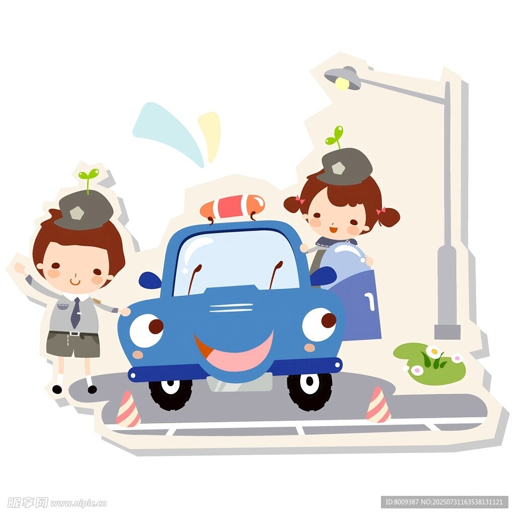 儿童模拟驾驶蓝色出租车