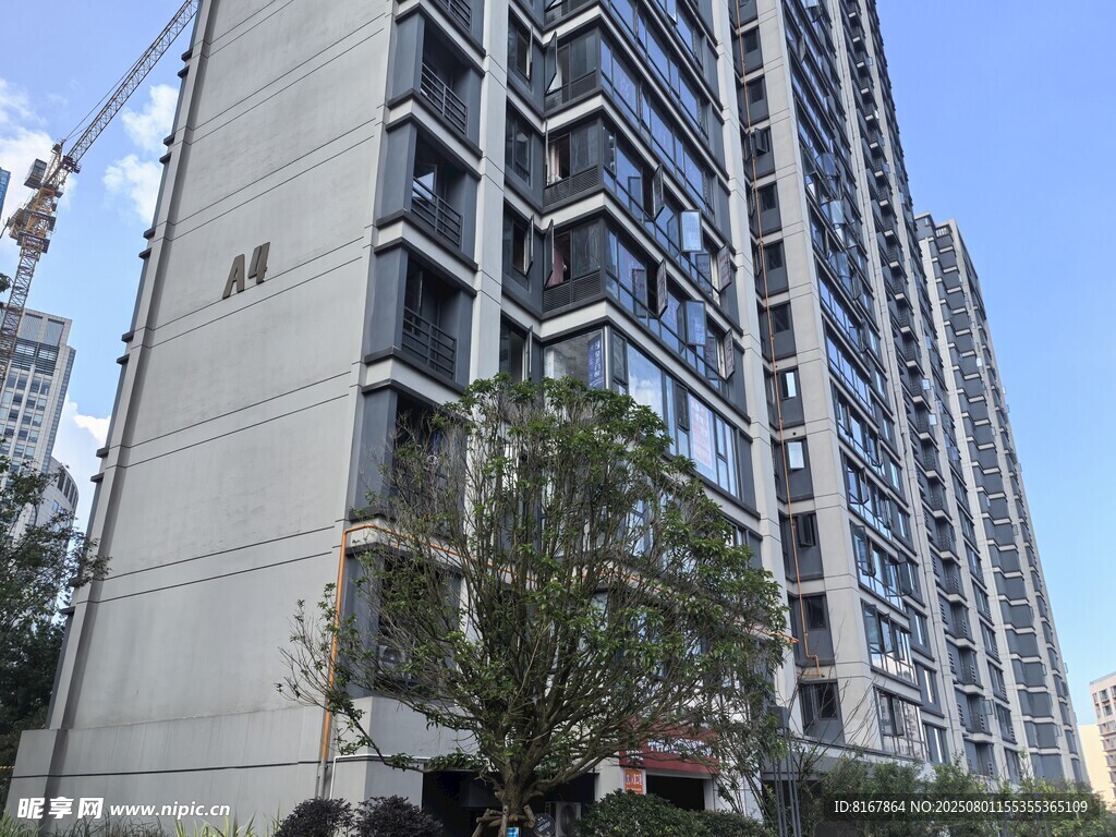 现代高层住宅建筑外观