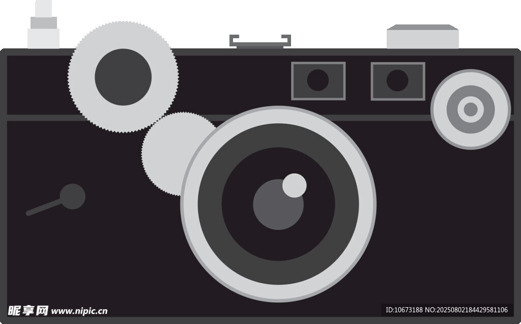 复古相机图标设计