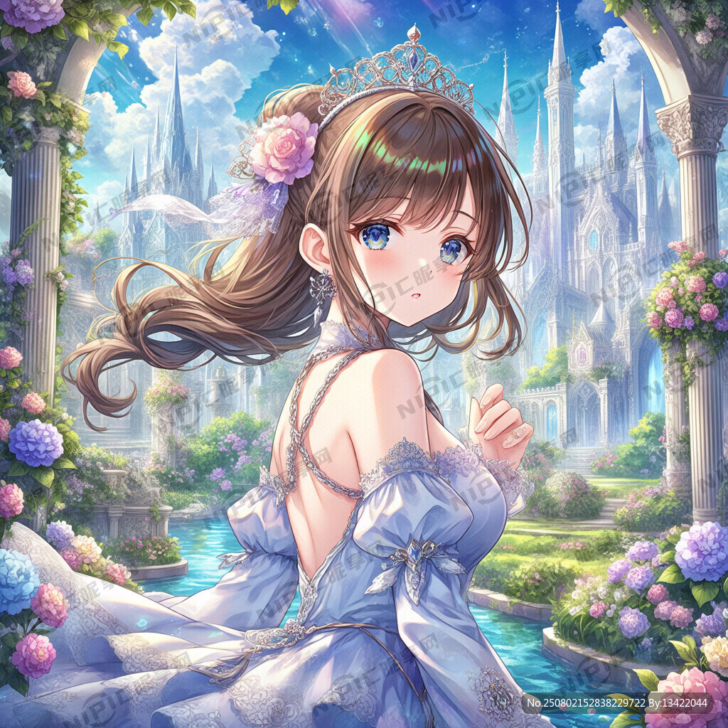 梦幻动漫妩媚少女