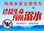 防溺水安全宣传车海报