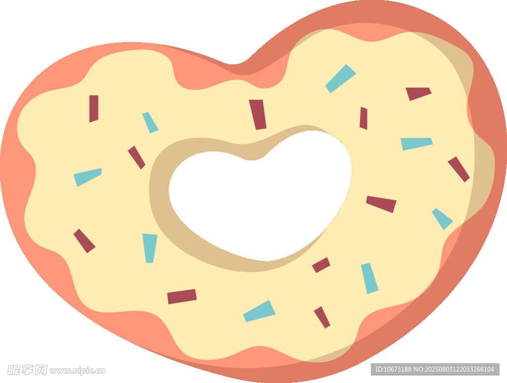 心形甜甜圈
