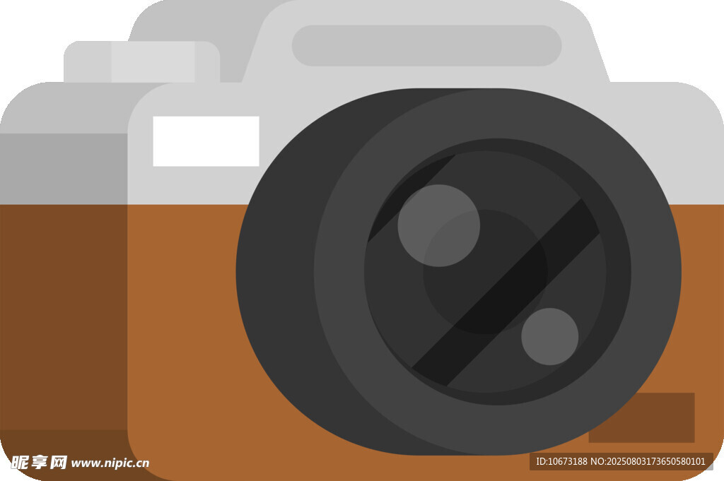 卡通风格相机图标