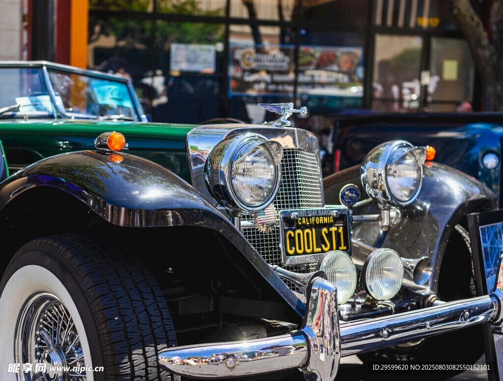 复古经典老爷车展示