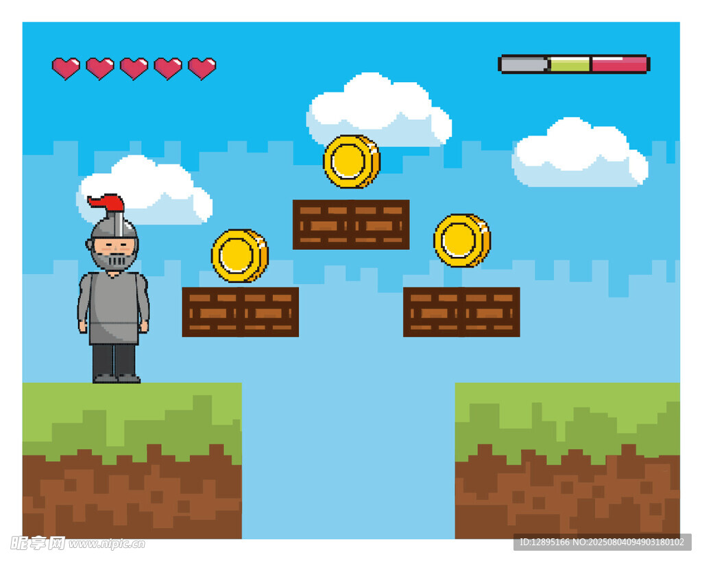 骑士冒险游戏画面