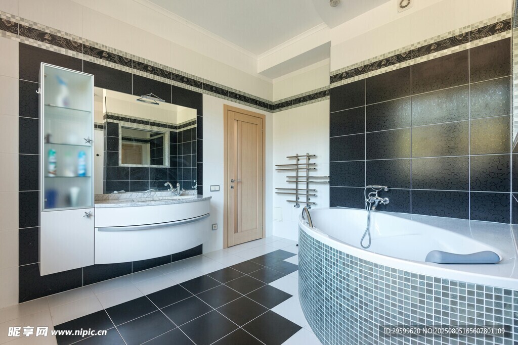 现代豪华浴室设计展示