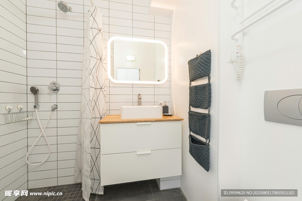 简约现代风格的浴室空间