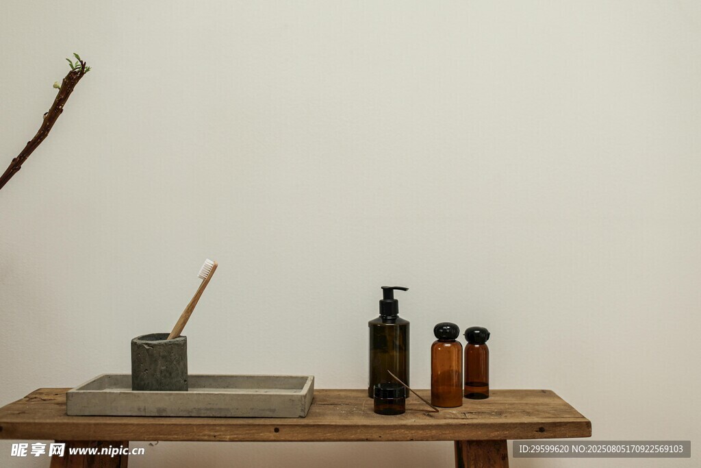 中式简约风香薰摆件展示