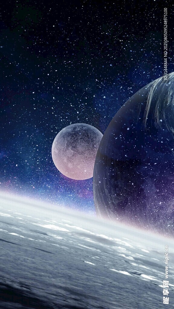 梦幻宇宙中的星球景观