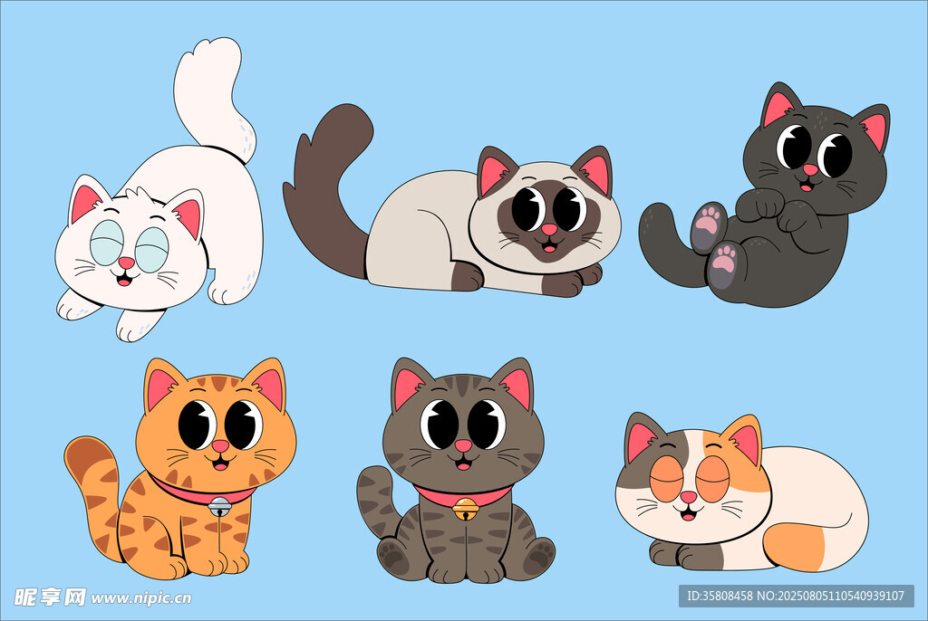卡通猫咪