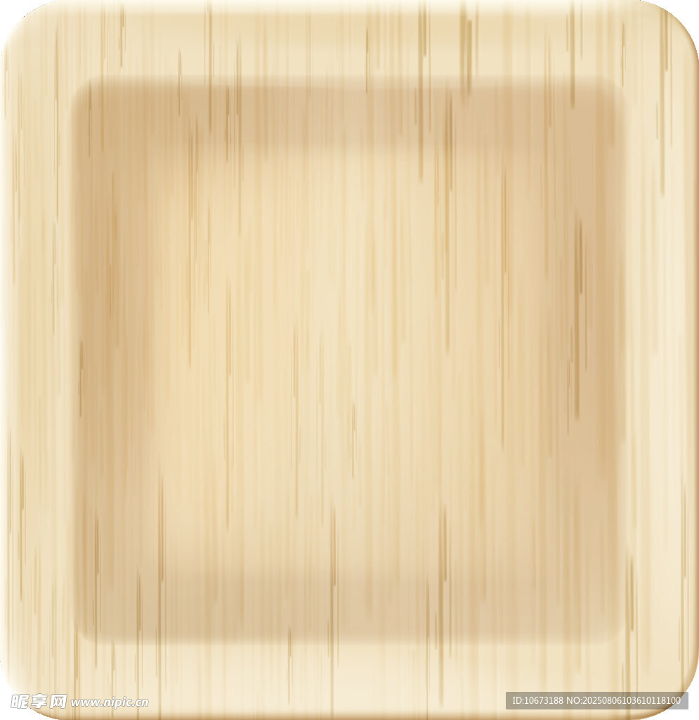 浅色木纹方形托盘