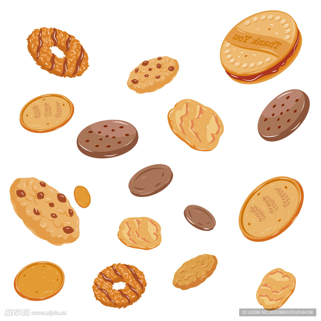 矢量饼干