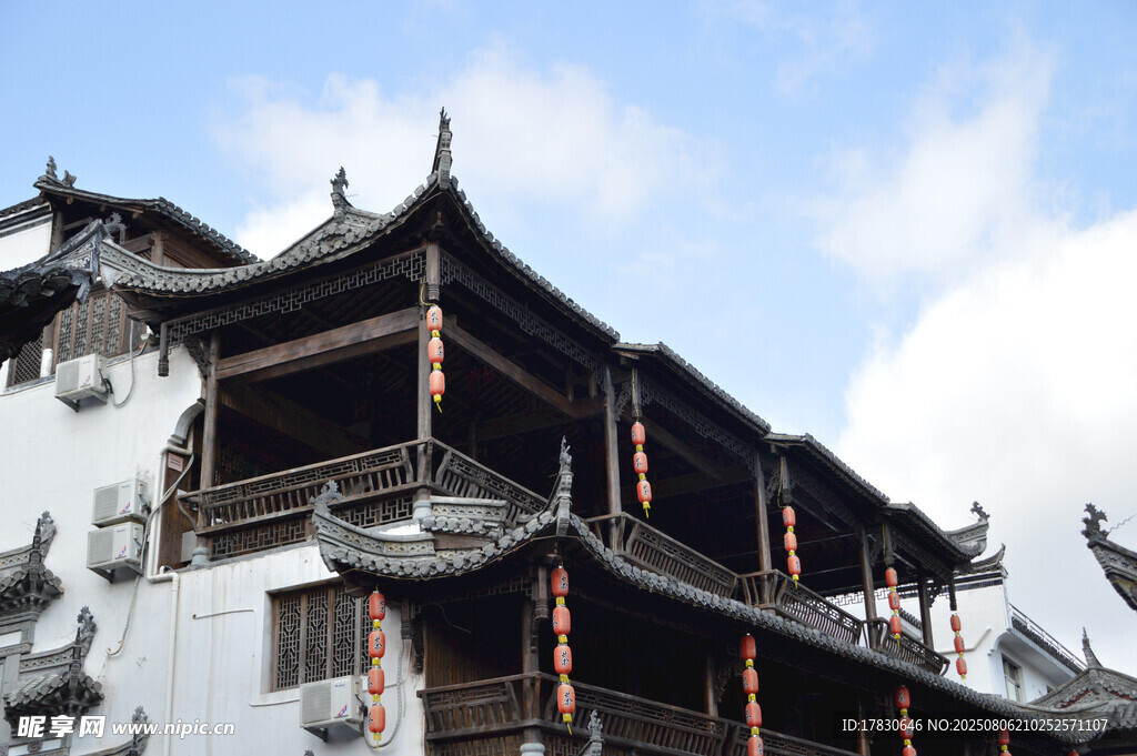 中式古建筑屋顶风貌