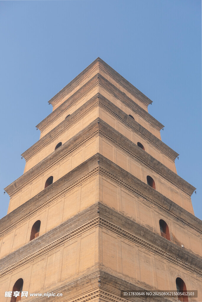 西安大雁塔风光摄影