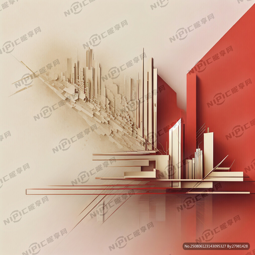 采用现代科技风格